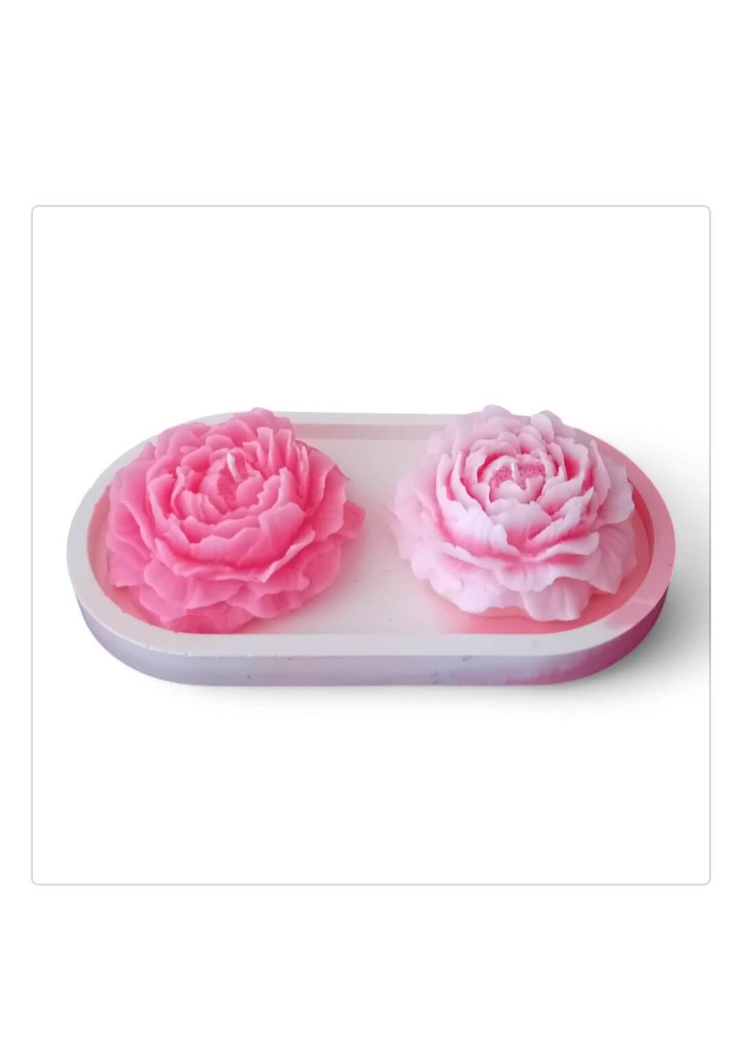 Candy Blush Peony Candle - Virtual Bazaar Jordan
