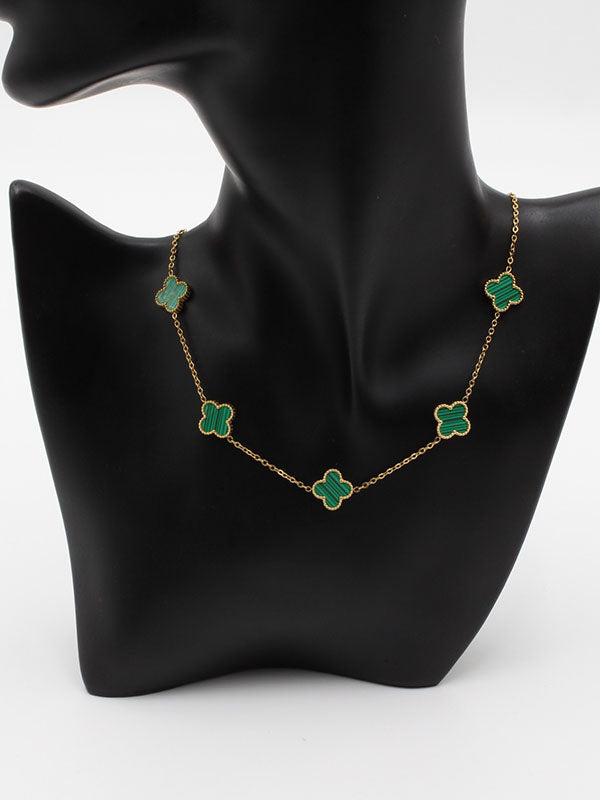 Gold plated van Clive Necklace