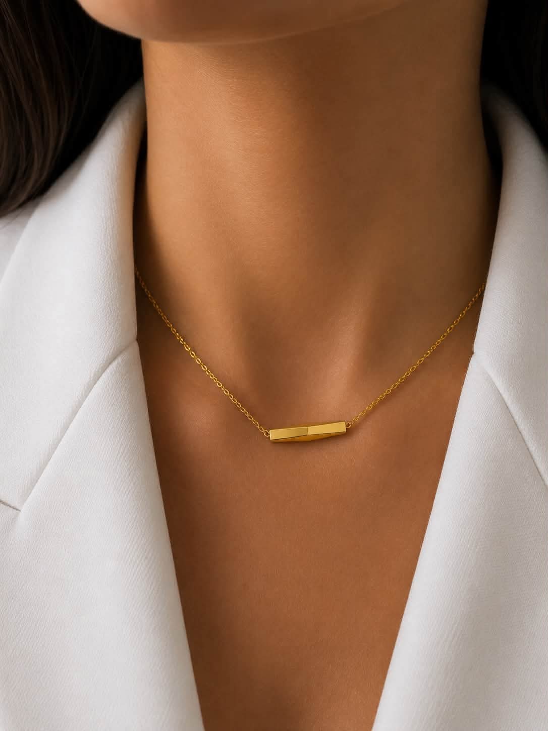 Traditional olive necklace