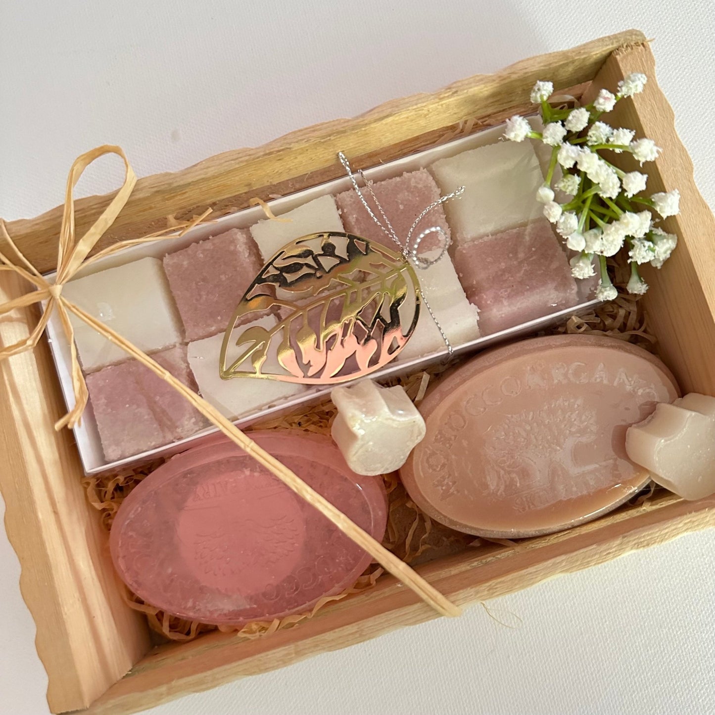 Soap & Sugar Scrub Cubes Gift Box - Virtual Bazaar Jordan