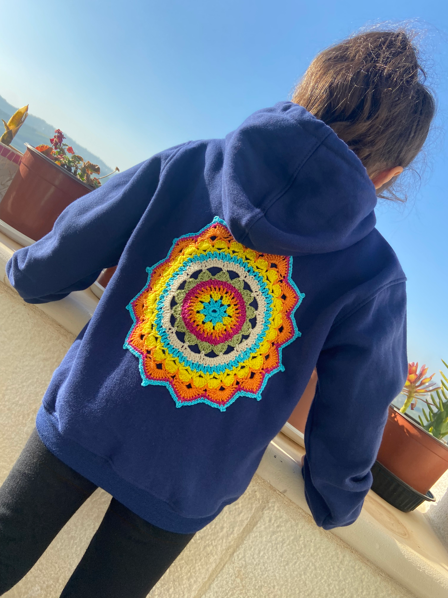 Egyptian cotton hoodie, From Nabila's Creations