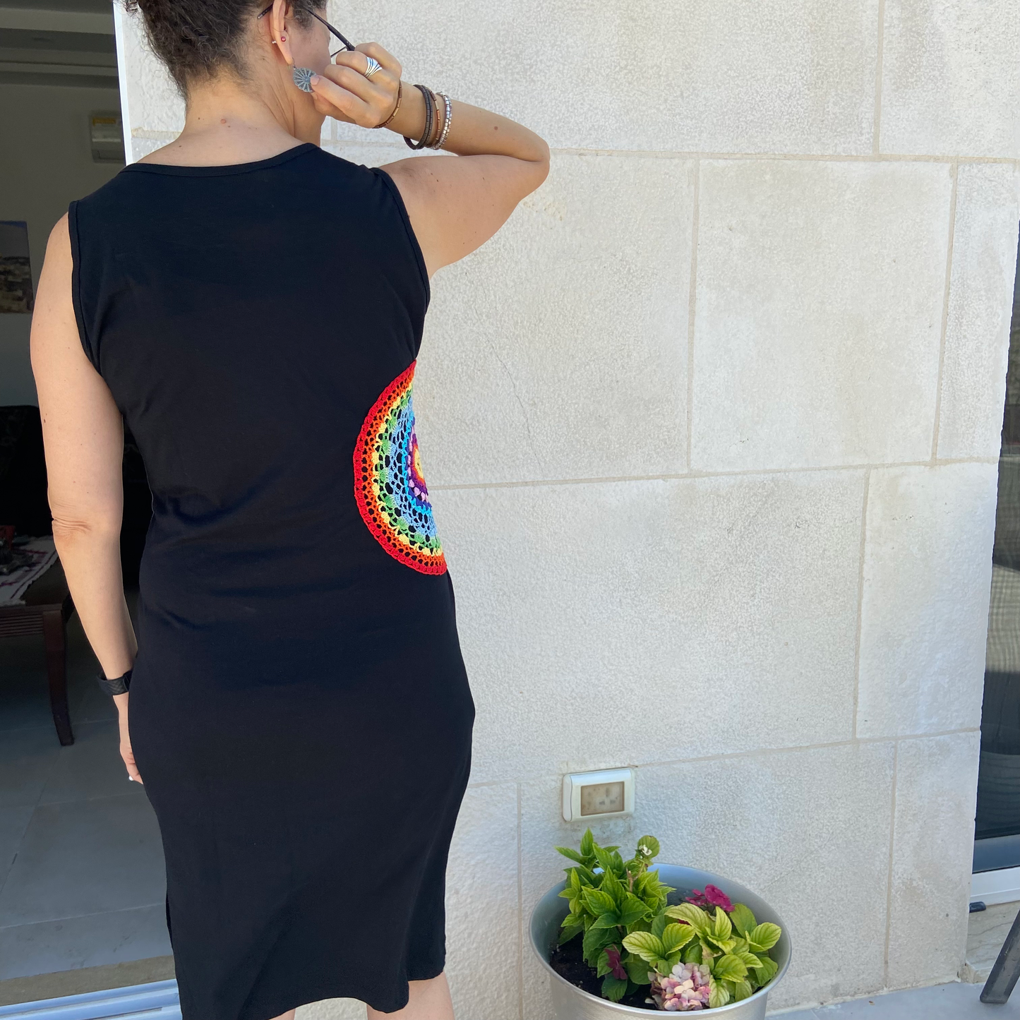 Colorful Mandala Dress, by Nabila's Creations