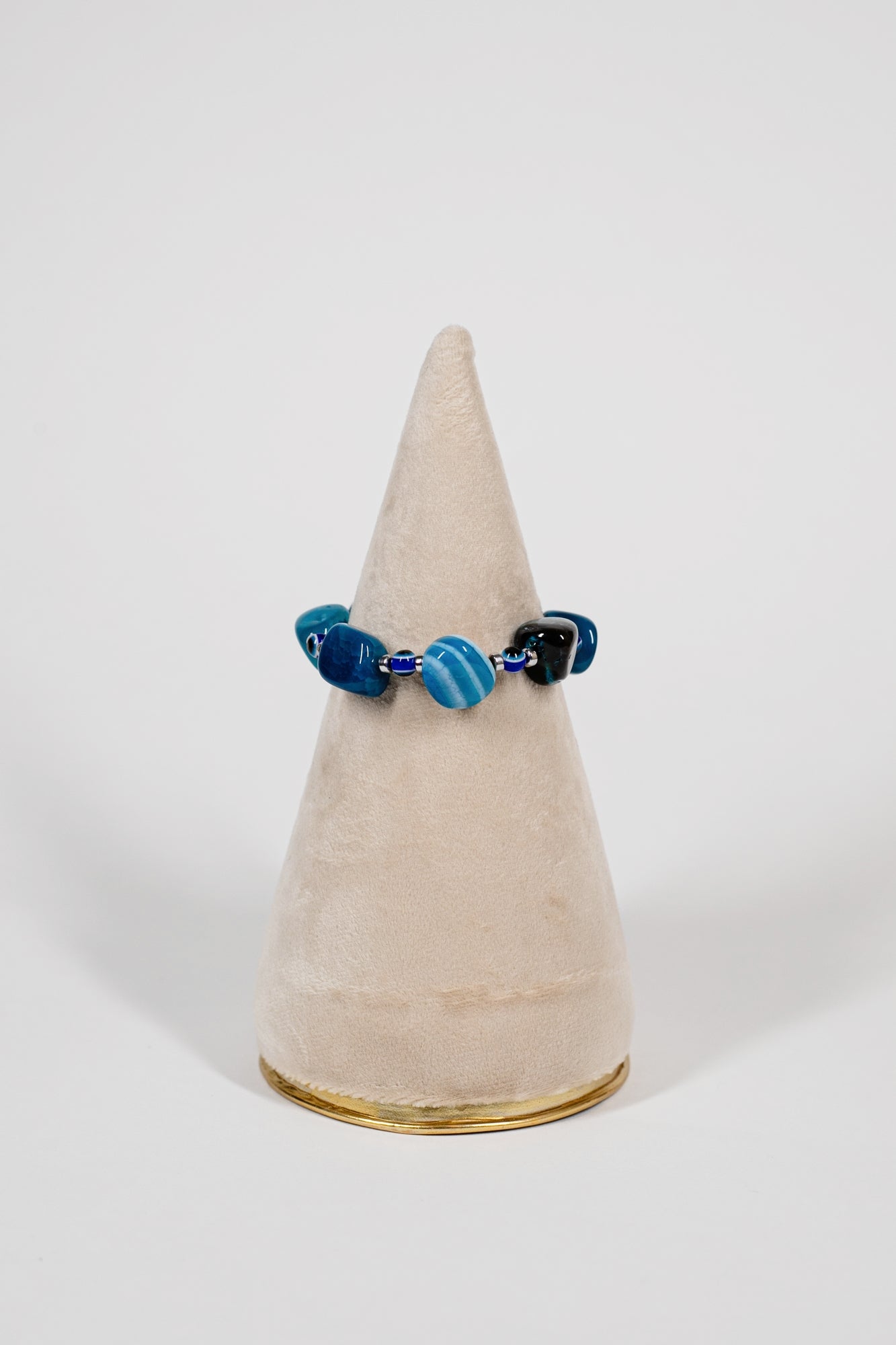 Chunky Bracelet, Agate - Virtual Bazaar Jordan