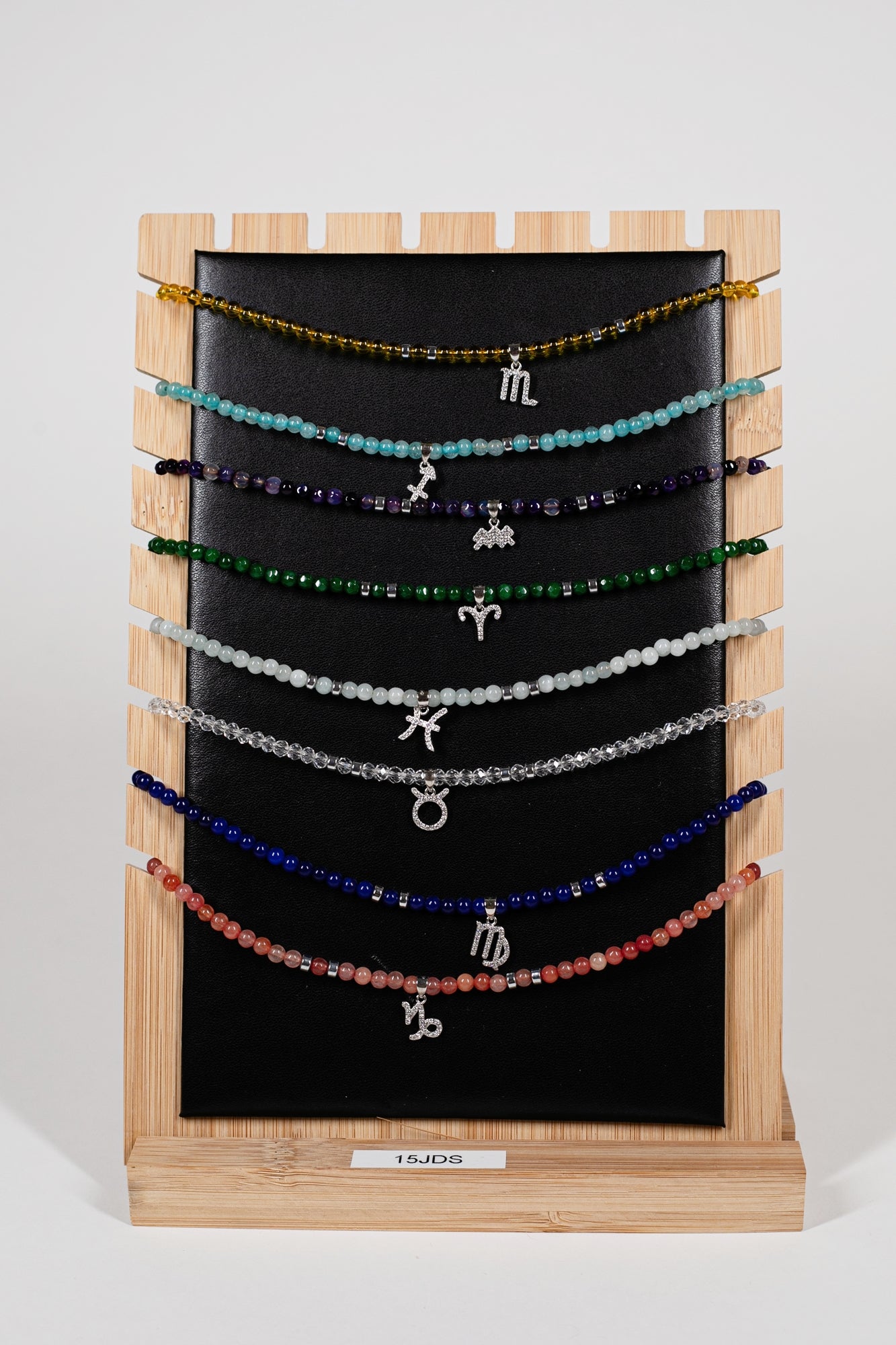 Zodiac Necklace with 925 Silver Charm - Virtual Bazaar Jordan