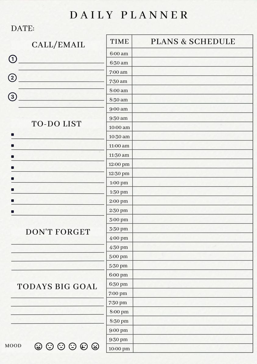 Daily Planner - Virtual Bazaar Jordan