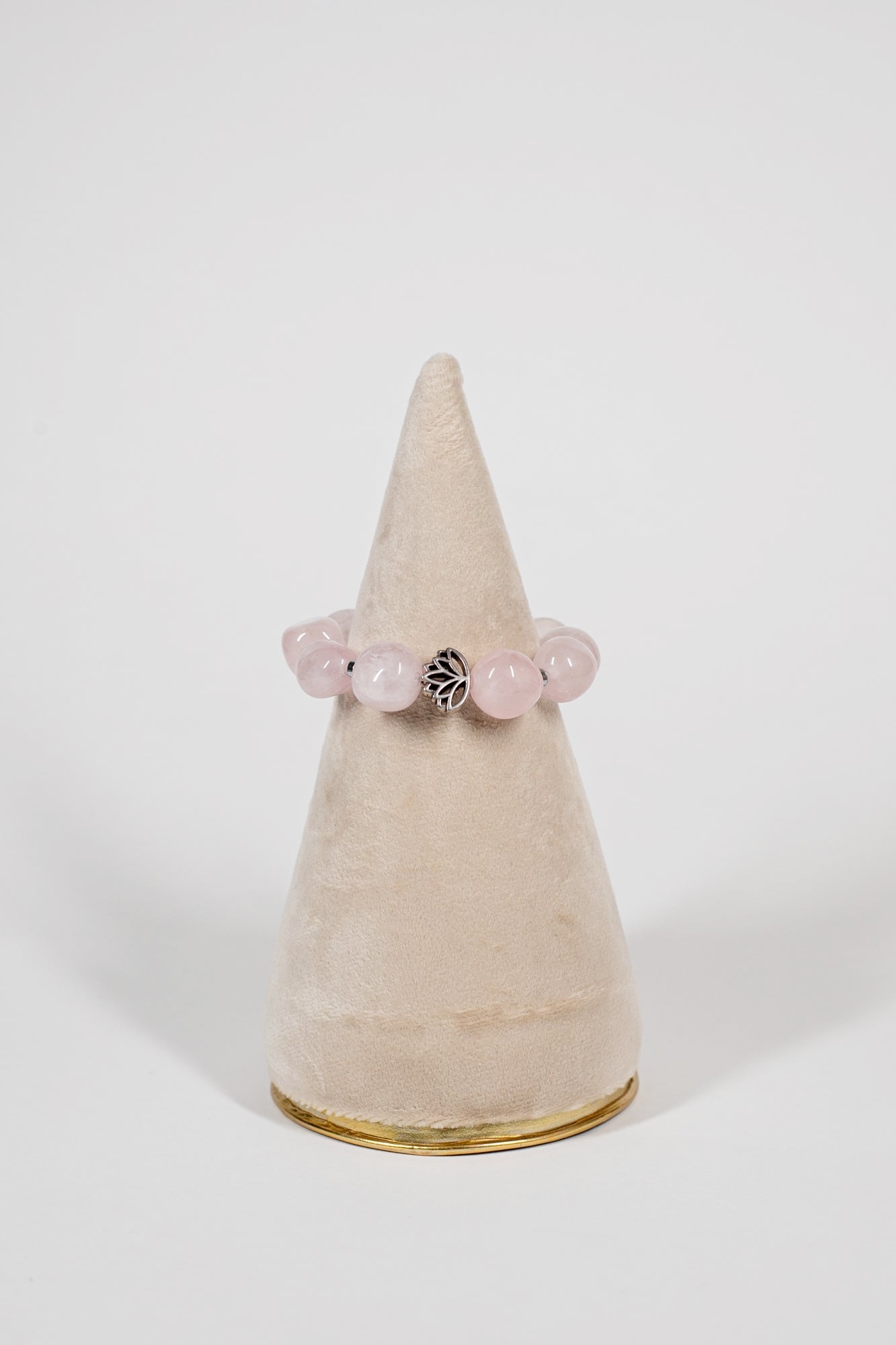 Chunky Rose Quartz Bracelet - Virtual Bazaar Jordan