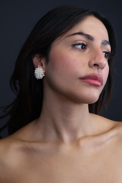 Pearl earrings - Virtual Bazaar Jordan