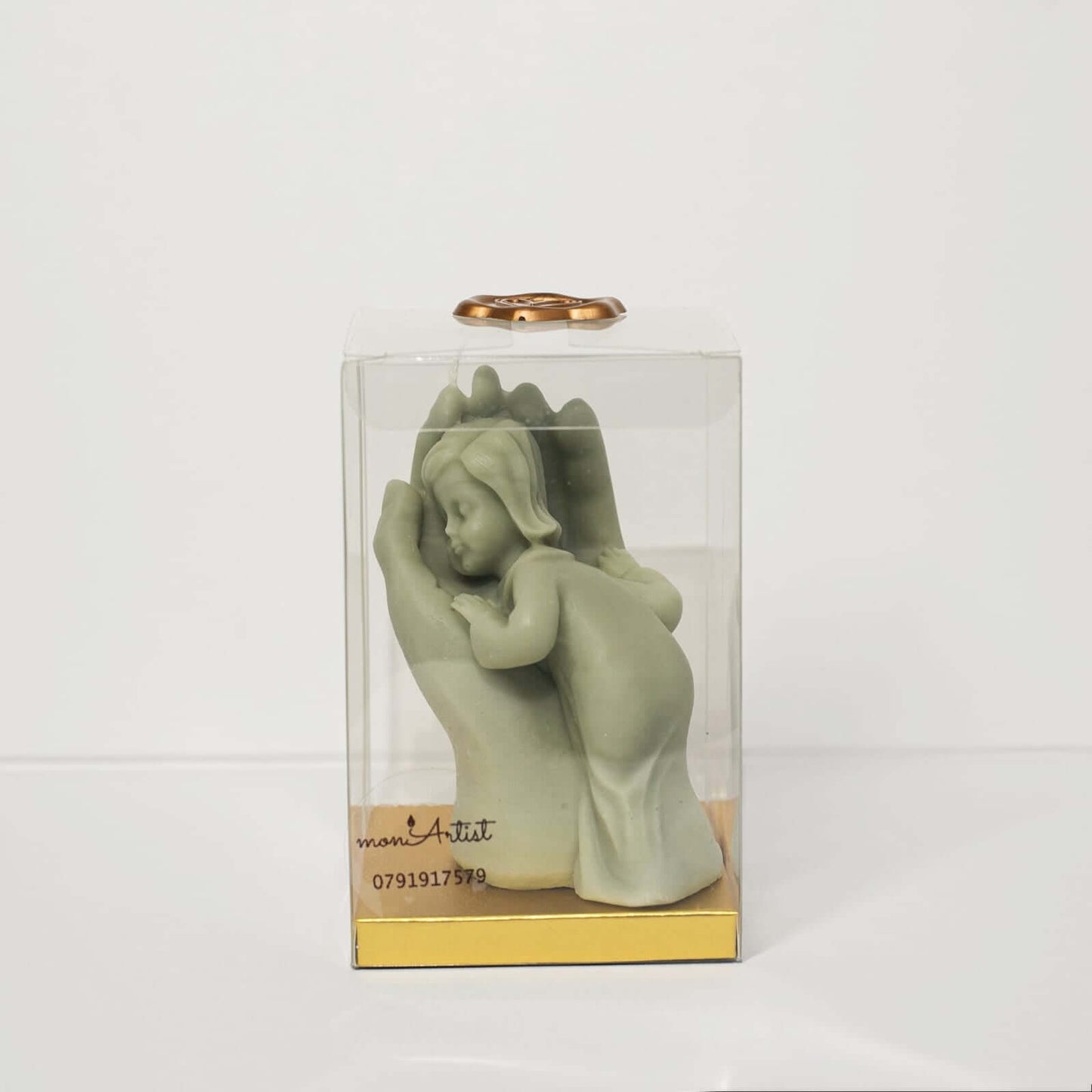 Hand Girl Candle - Virtual Bazaar Jordan