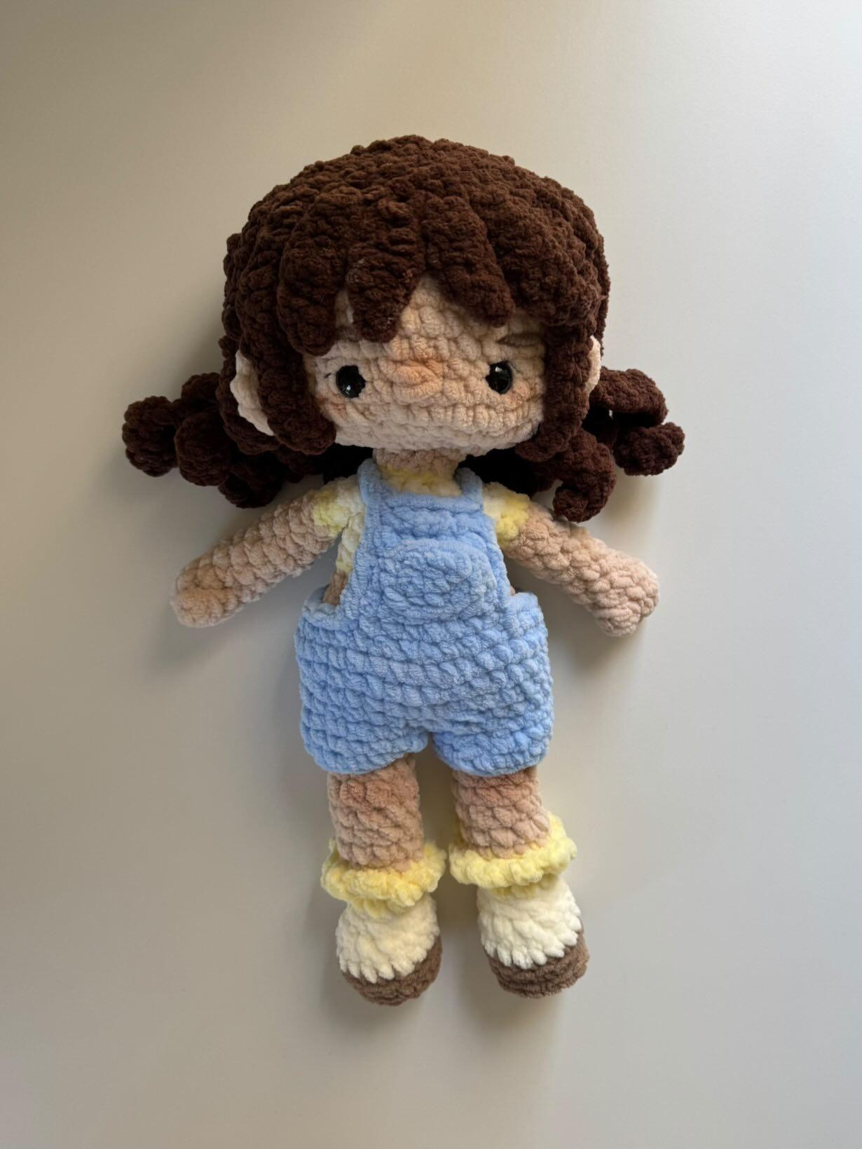 Large crochet doll