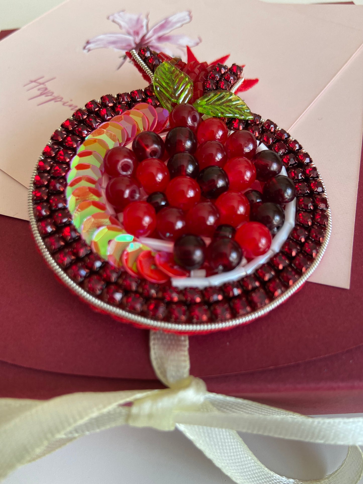Pomegranate Brooch Pin