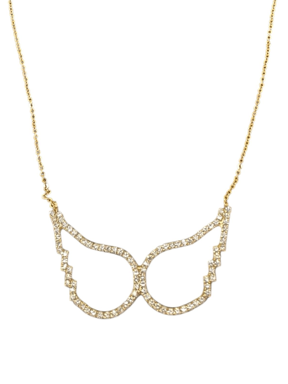 Celestial Wings Diamond Necklace - Virtual Bazaar Jordan