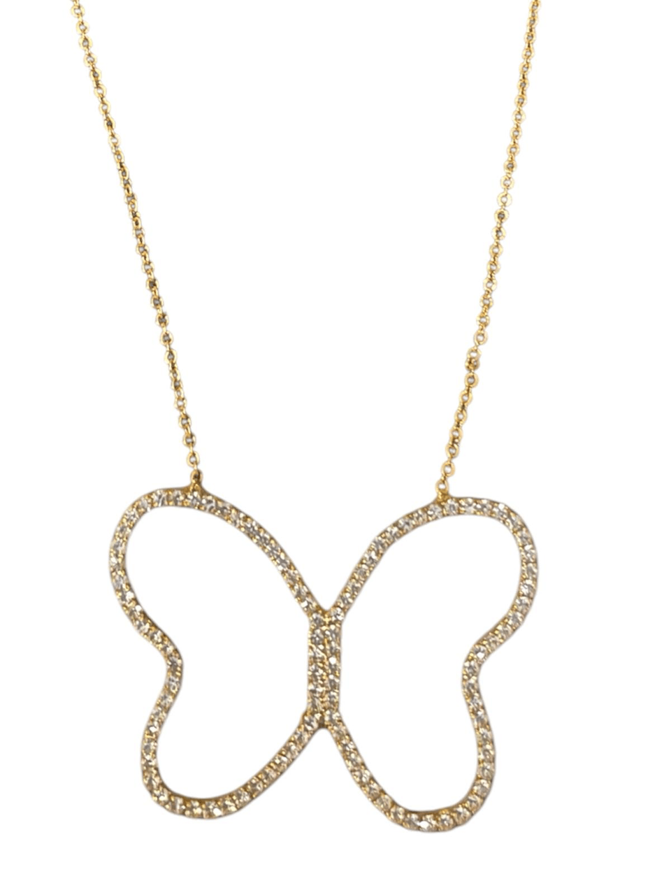 Ethereal Butterfly Diamond Necklace - Virtual Bazaar Jordan