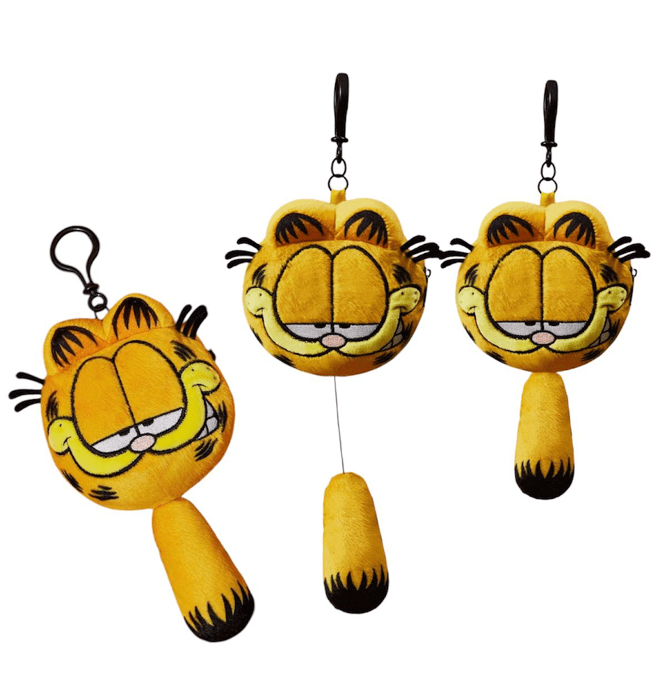 Garfield Plush Pull - Tail Bag - Virtual Bazaar Jordan