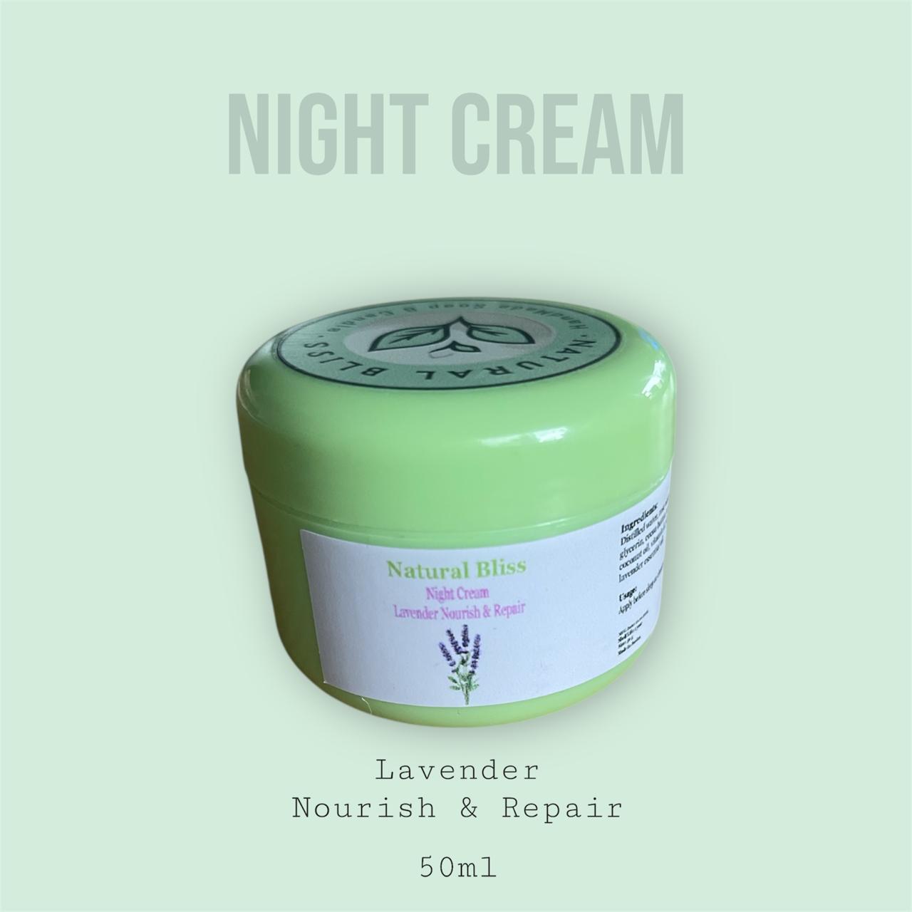 Night Cream – Natural Bliss