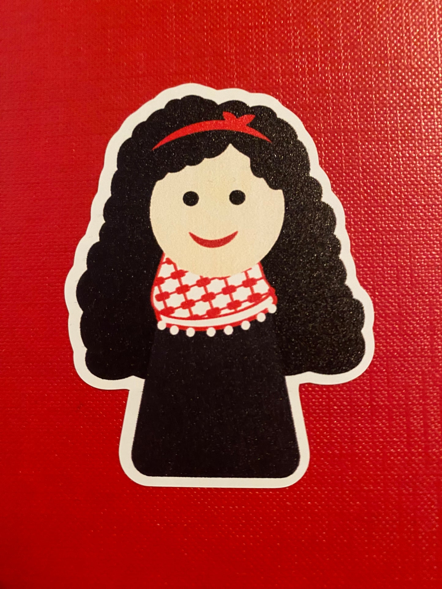 Jordanian Girl Sticker