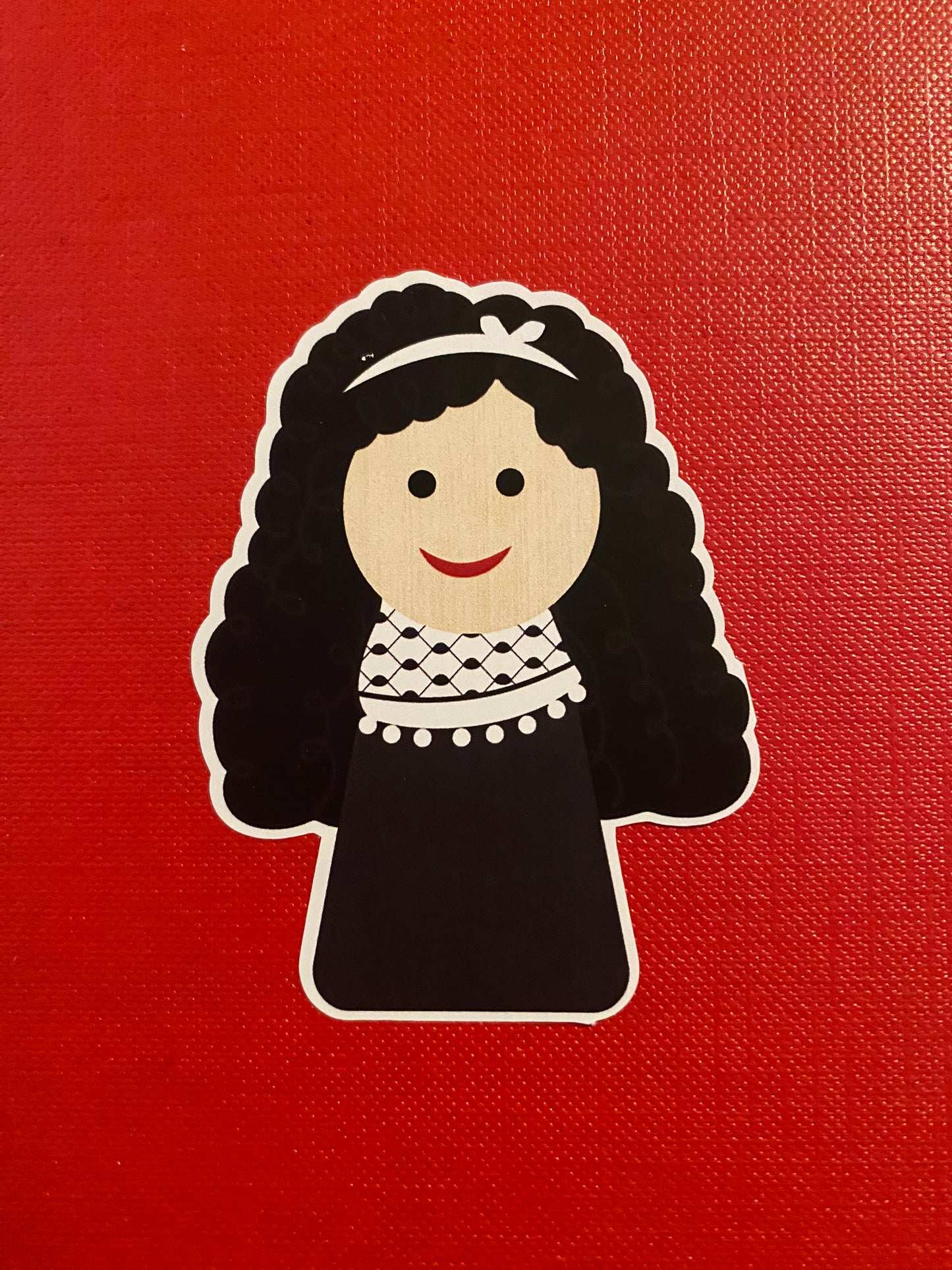 Palestinian Girl Sticker