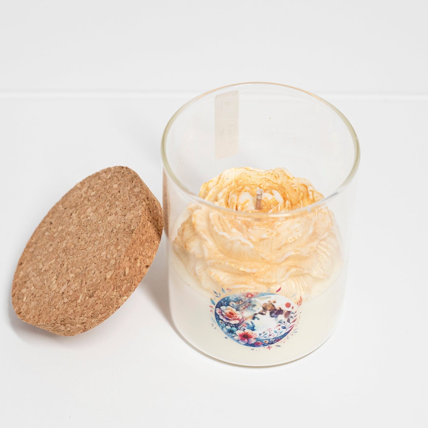 'Moonlight' Collection Candle in big Jar, Citrus with Sage, 280ml - Wonder Candles