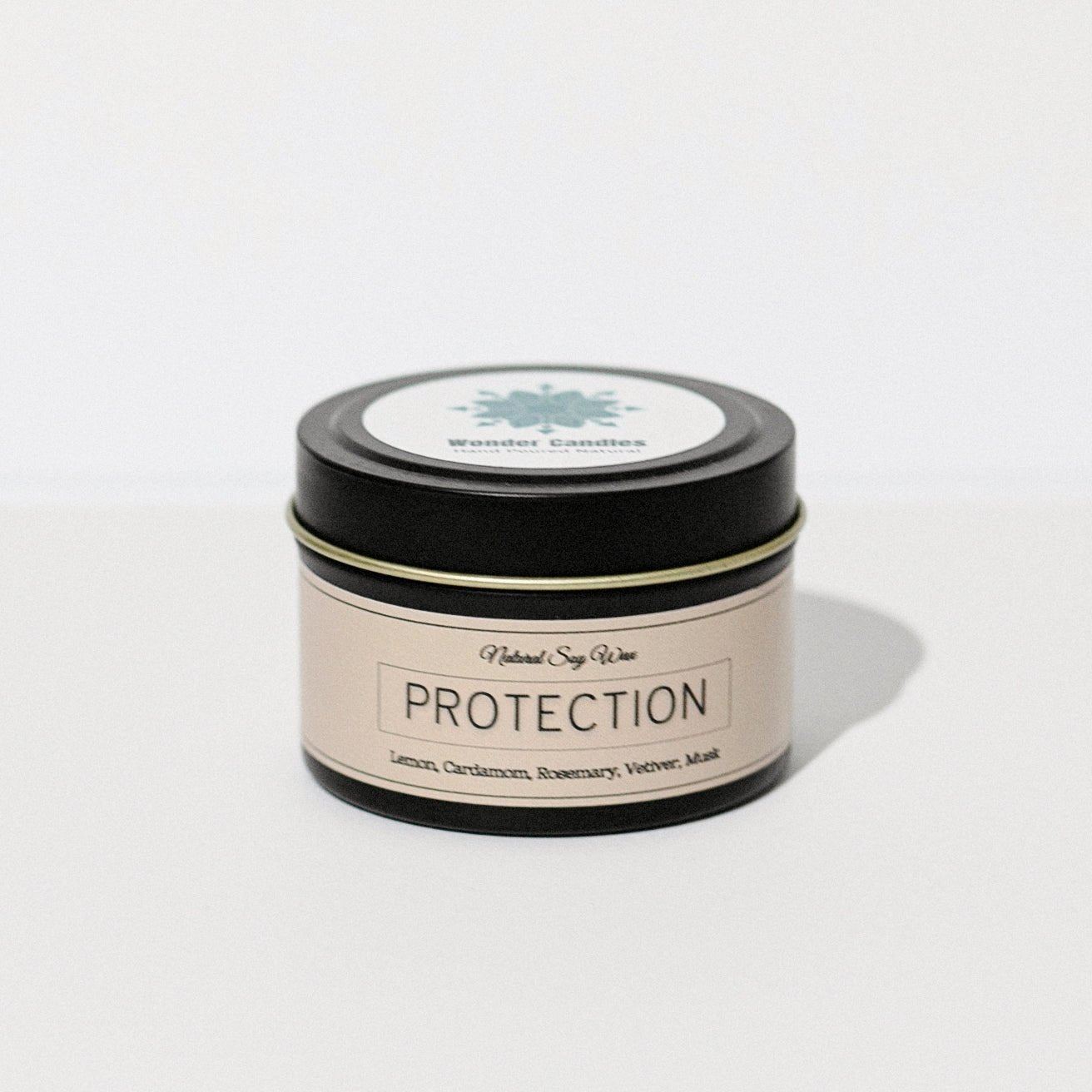 'Protection' Candle from 'Balance' Collection, Citrus with Spice and Musk, 130ml - Wonder Candles