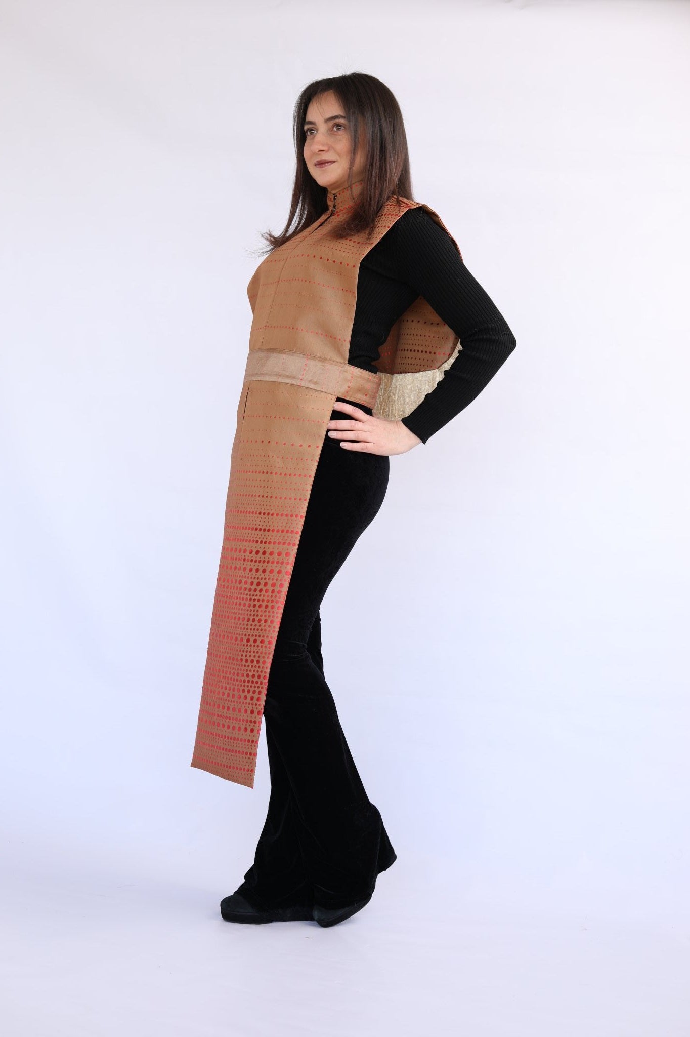 Short and Long Vest / 2 way to wear - Virtual Bazaar Jordan