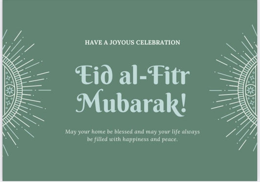 Eid al Fitr:  Celebration of the End of Ramadan - Virtual Bazaar Jordan