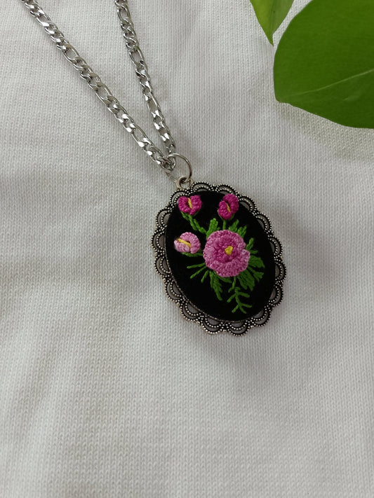 Hand - Embroidered Necklace - Virtual Bazaar Jordan