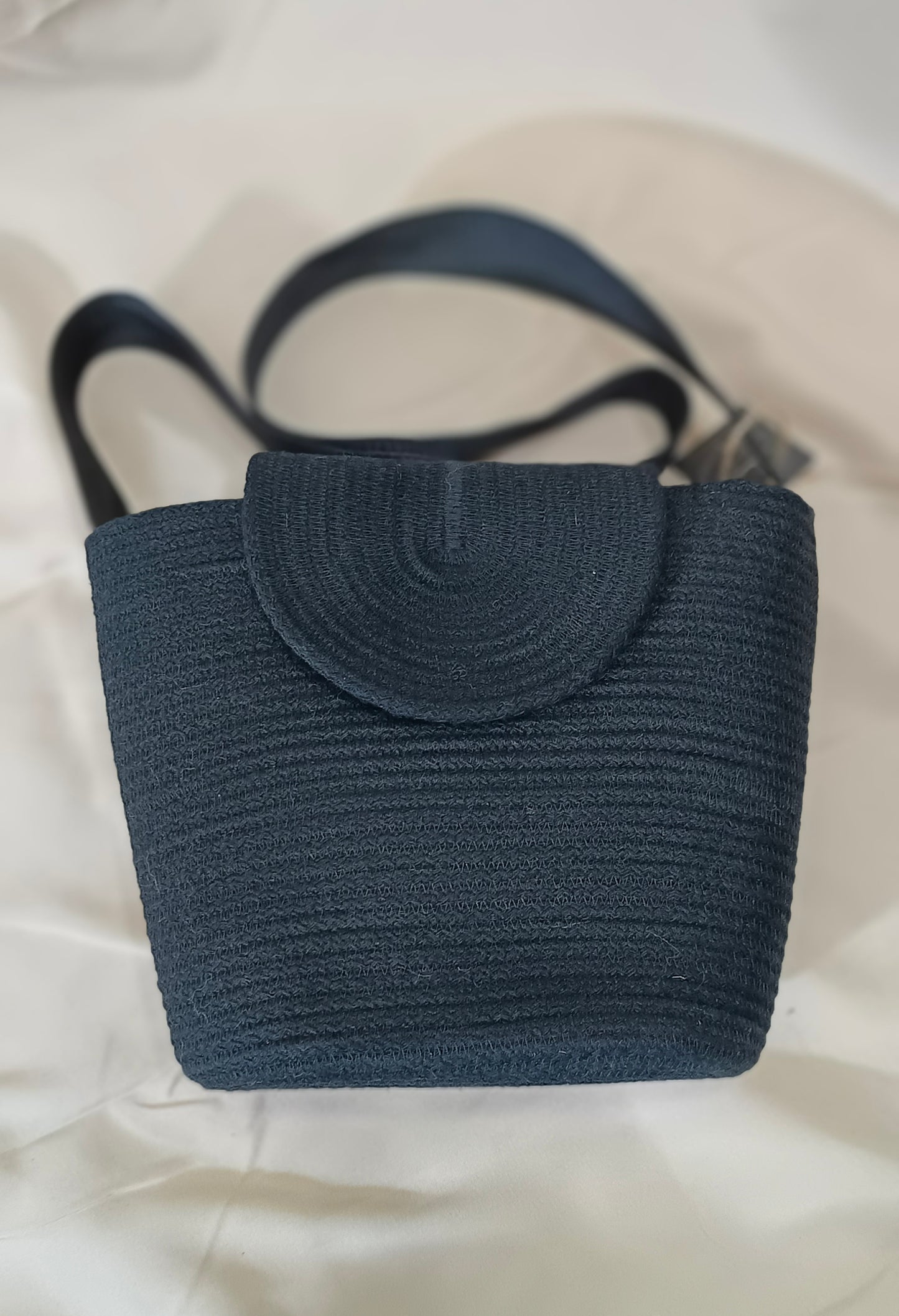 Woman's Bag made with Natural Cotton Cord