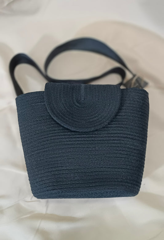 Woman's Bag made with Natural Cotton Cord