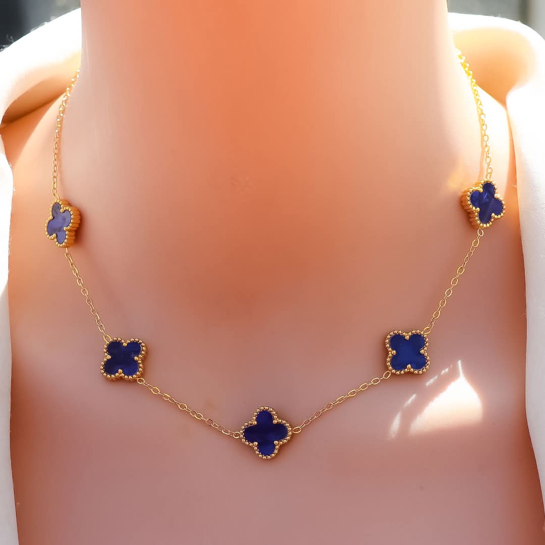 Gold plated van Clive Necklace