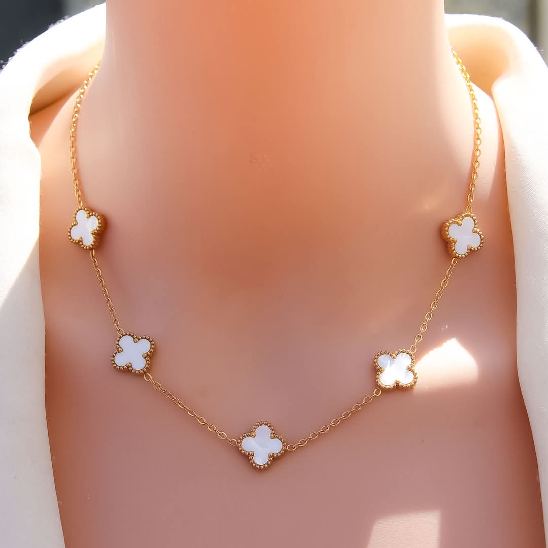 Gold plated van Clive Necklace