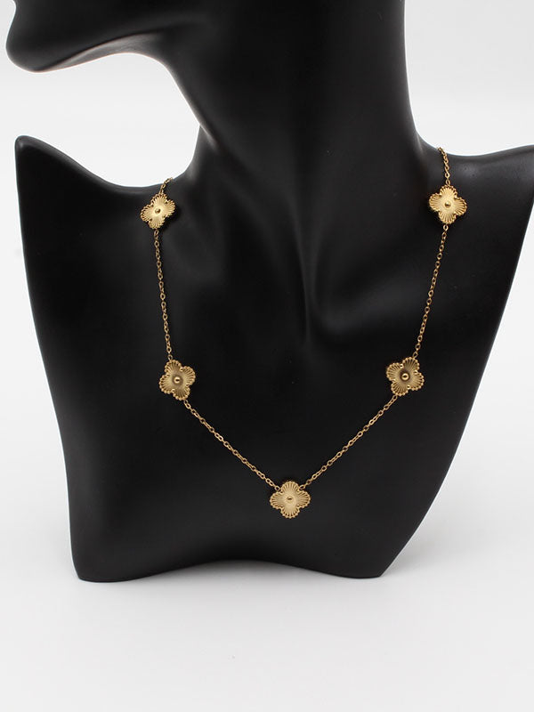 Gold plated van Clive Necklace