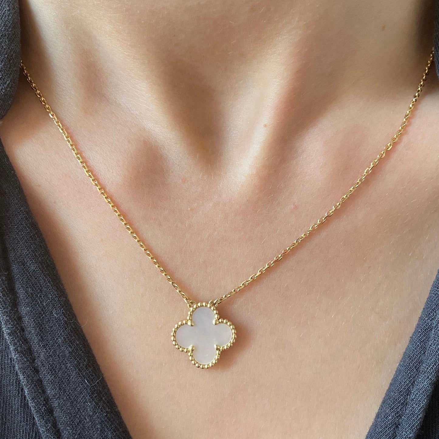 Gold plated van Clive Necklace