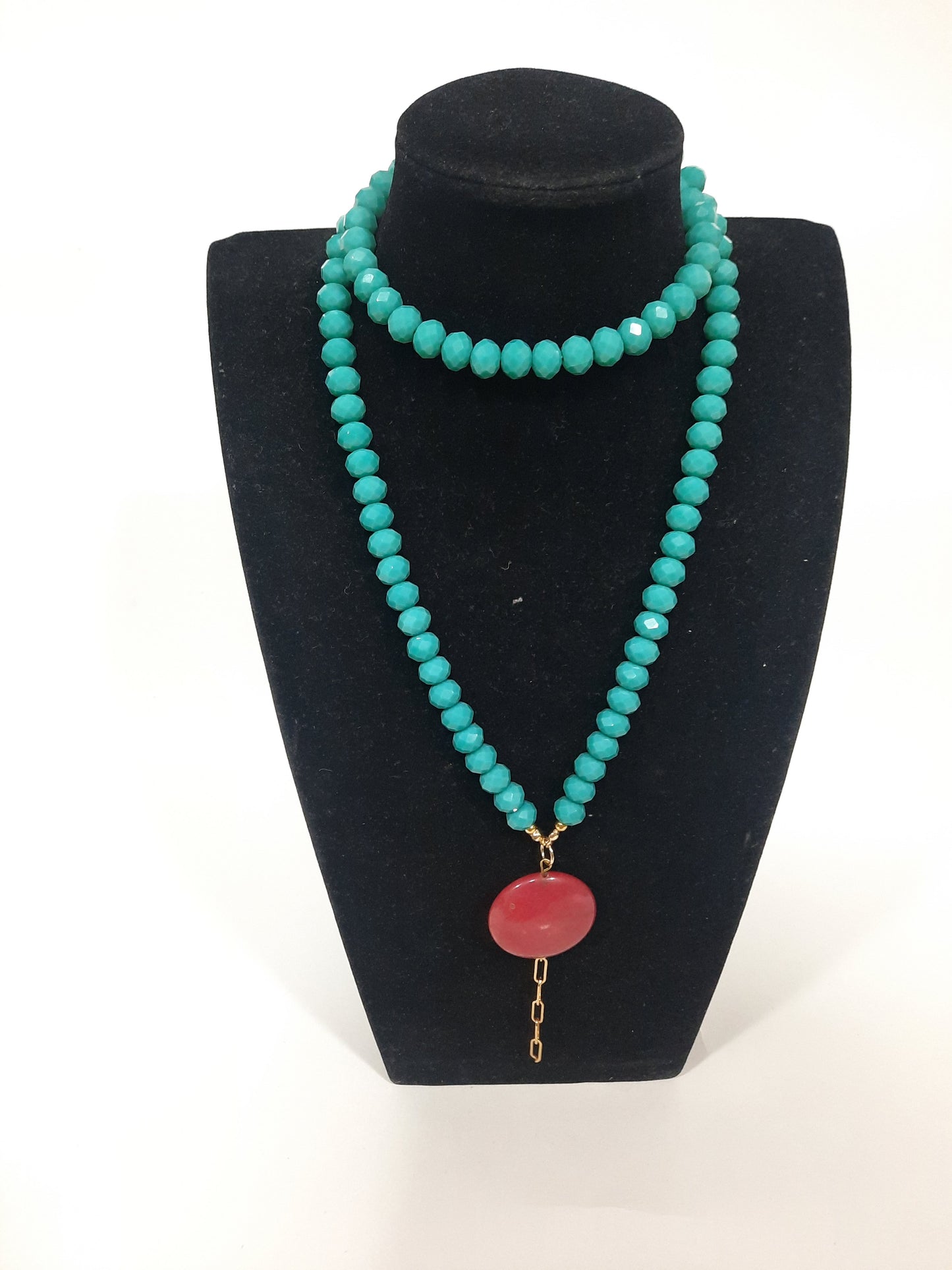 Gold plated necklace