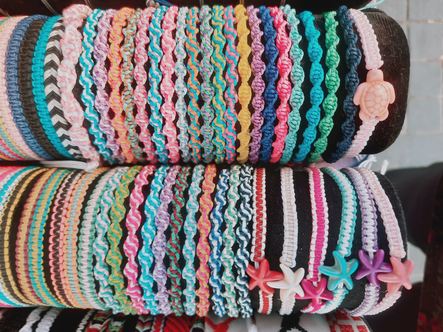 Hand-made bracelets