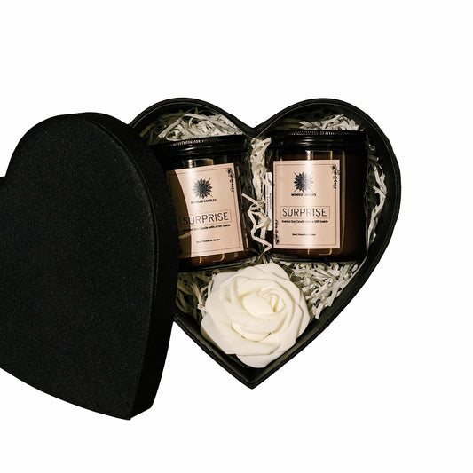 SURPRISE 2 Candles Gift Box