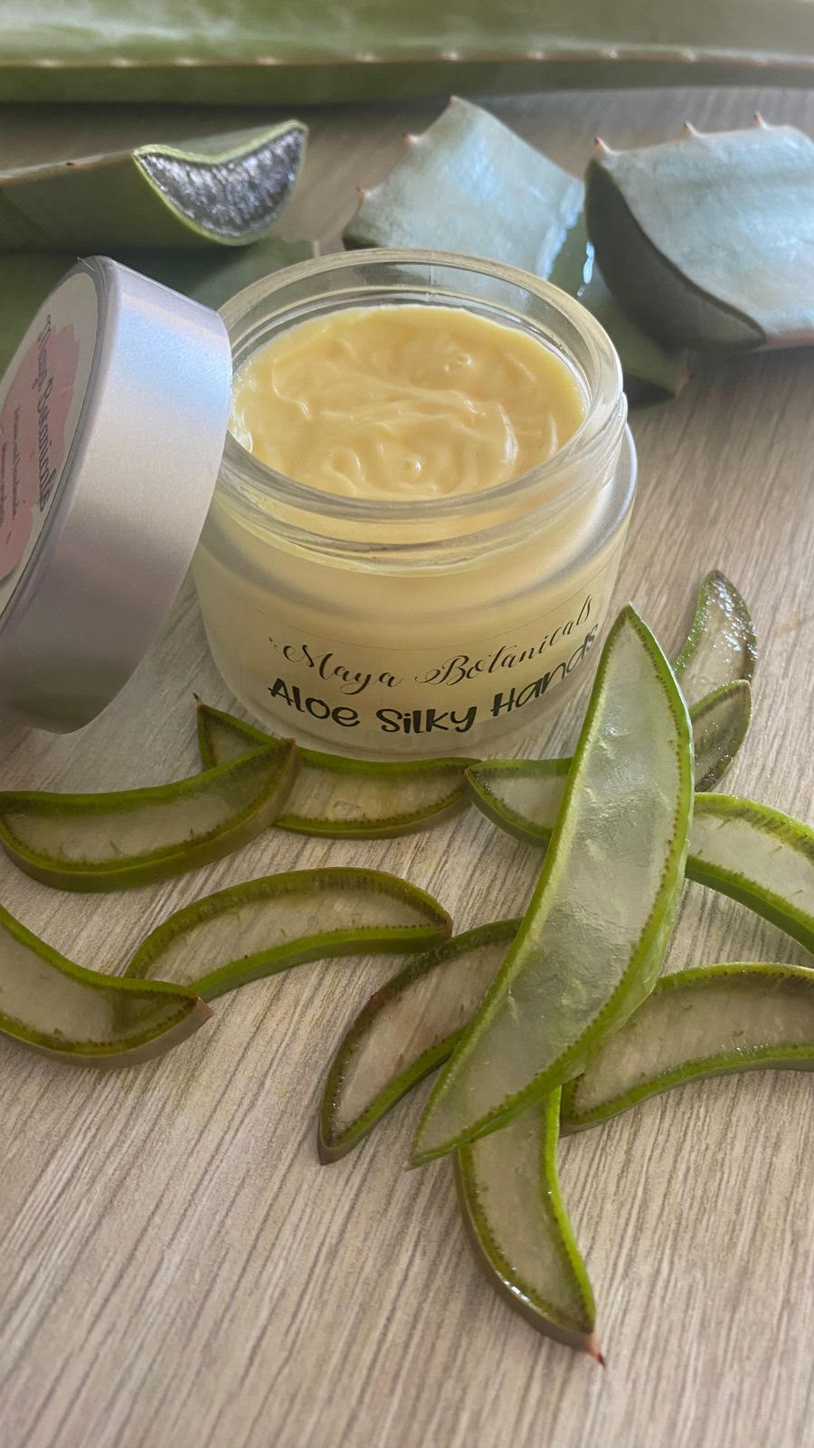 Aloe Silky Hands Moisturizing Cream, by Maya Botanicals