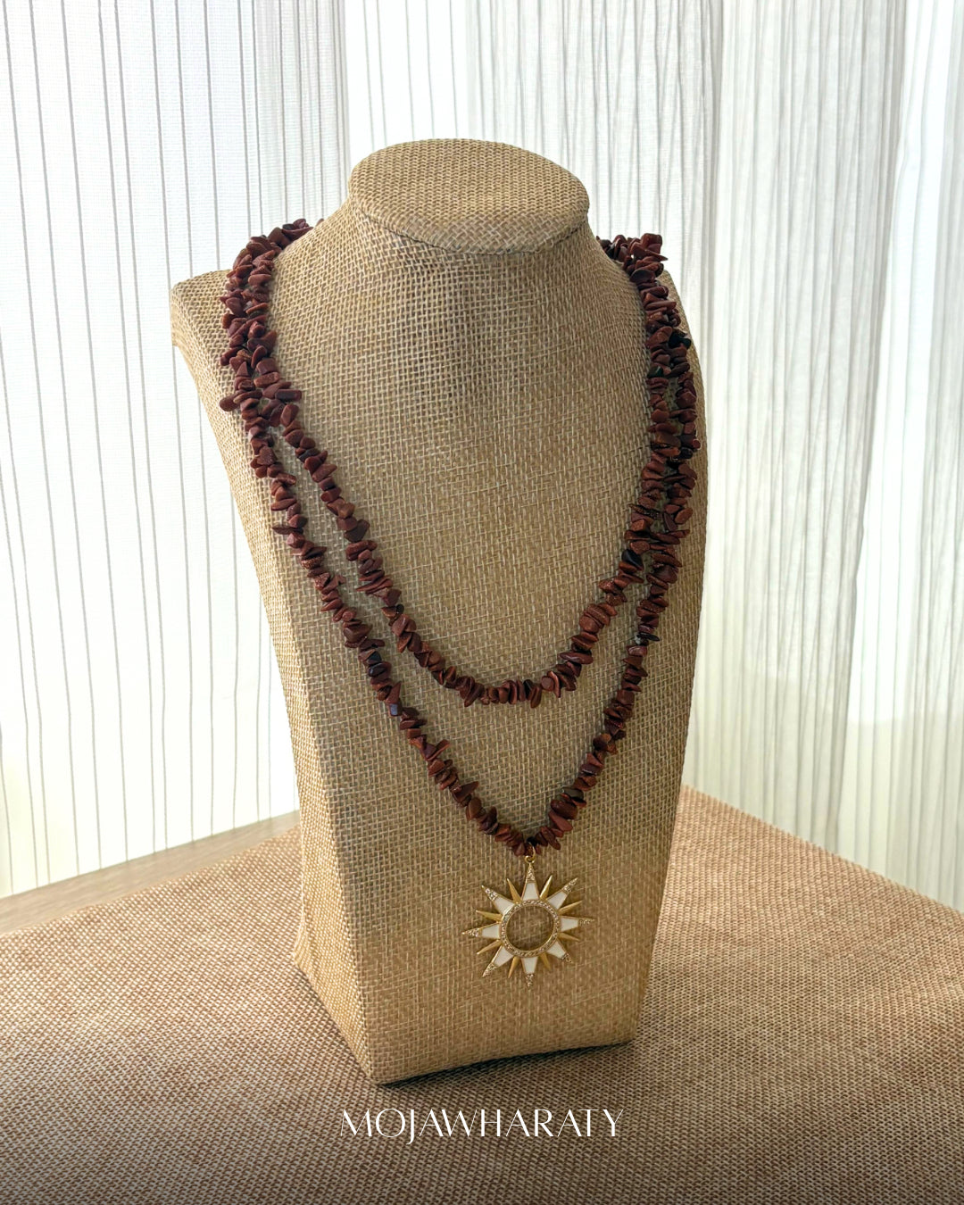 Sandstone Sun Necklace