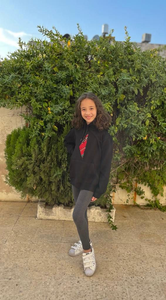 Palestinian Design Kids' Hoodie, by Dimazign