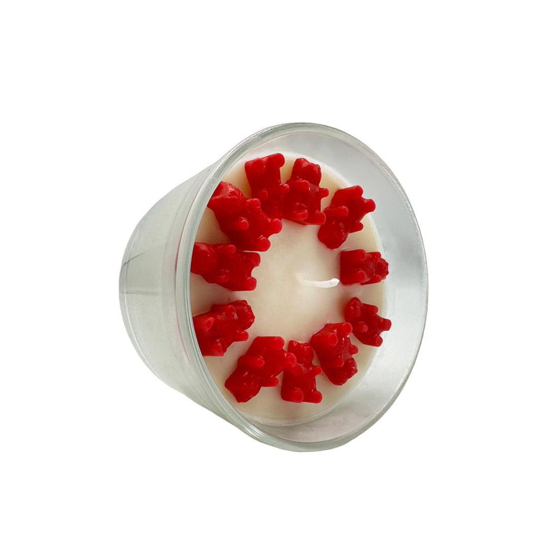 Round Glass Candle, by MonArtist