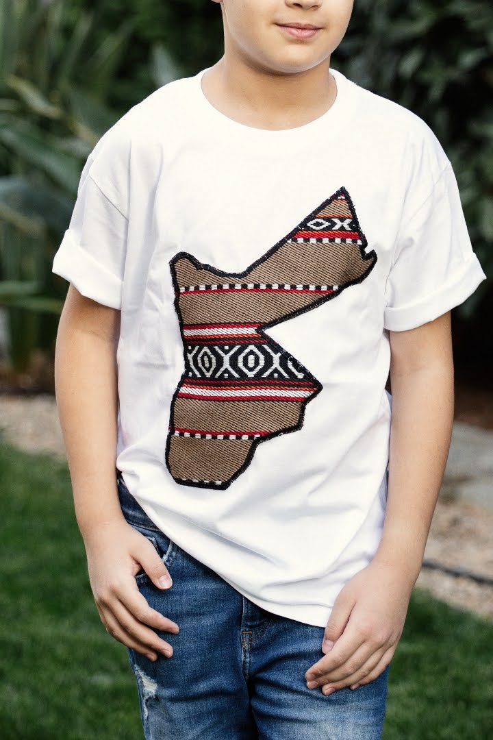 Jordanian Design Teeshirt - Virtual Bazaar Jordan