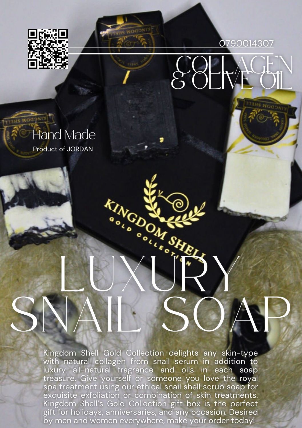 Kingdom Shell Gold Collection, From Zarqa Soap