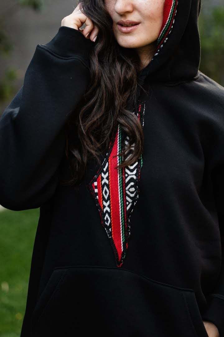 Palestinian Design Hoodie, by Dimazign