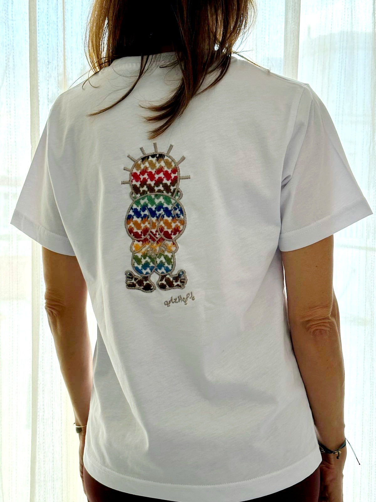 Handala And Palestine Map T-shirt, From Ruh Al Hatta