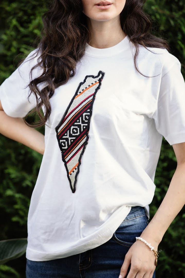 Palestinian Design Teeshirt - Virtual Bazaar Jordan