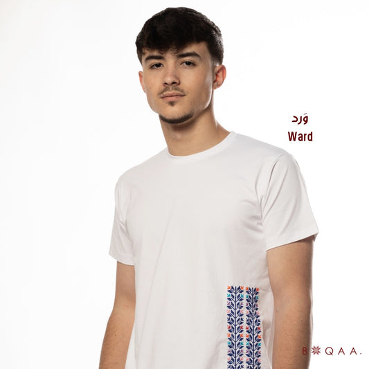 Ward T-Shirt, By Boqaa - Virtual Bazaar Jordan