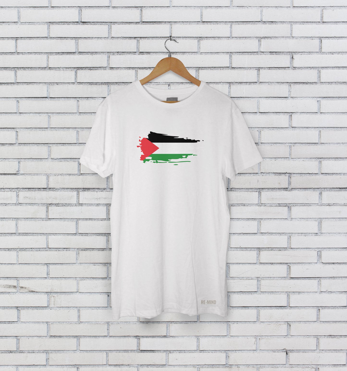 Palestinian Flag Teeshirt, by Re-Mind