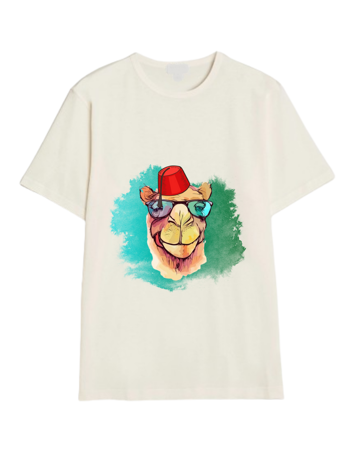 Camel with Fez Tshirt - From Re-Mind