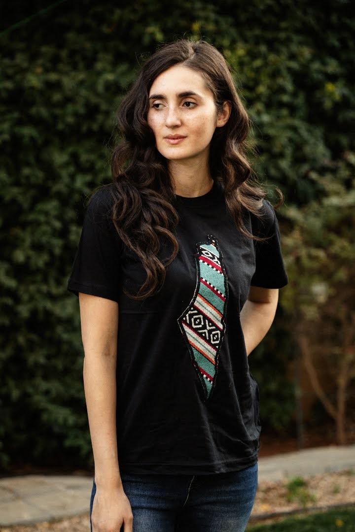 Palestinian Design Teeshirt - Virtual Bazaar Jordan