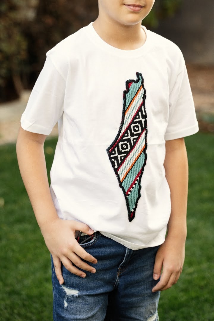 Palestinian Design Kids' Teeshirt, by Dimazign