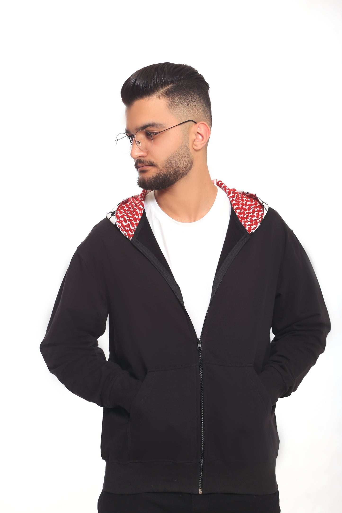 Unisex Zip-up Hoodie, By Kanz