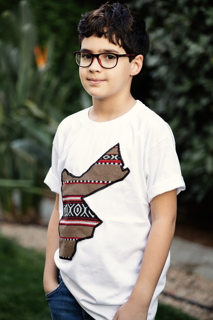 Jordanian Design kids Teeshirt, by Dimazign